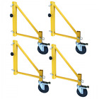 0027077082074 Inch Scaffolding Outriggers With Casters Piece Set