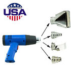1500w 190891393333 Us Heat Gun Hot Air Dual Temperature Nozzles