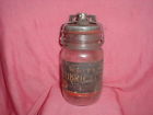 1952-1920-1940 Motor Lubricator Glass Rythm Vintage-antique Canaster White