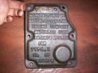 245165 Waterloo Early Gas Tag Deere Hit John 1 2 Cover Hp Side Engine