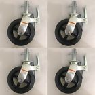 26002 Scaffold Casters Set Of Iron Swivel Locking Lbs