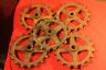 348731 Unbranded Lot Of Cast Iron Chain Sprocket Gear Cog Steampunk