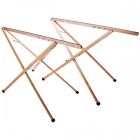 15ns 36-inch Folding Trestles Non-skid Paid Advance Equipment Foldingtrestles Pair 099922280157 15ns 36-inch Folding Trestles Non-skid Paid Advance Equipment Foldingtrestles Pair 099922280157