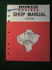 Gxv50 50 Gxv 1998 Honda Engine Manual Shop Factory Service Repair