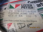 570-12140-020 Lister Petter Piston Rings 570-12140-020 Lister Petter Piston Rings