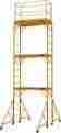 I-t3cisc 690-lb Metaltech Multipurpose 18ft Tall Maxi Square Triple Scaffold Tower Package Capacity I-t3cisc 690-lb Metaltech Multipurpose 18ft Tall Maxi Square Triple Scaffold Tower Package Capacity