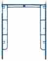 M-ma7660ps 76x60 Metaltech-omega Inc Scaffold Walk-thru Frame 778300806454