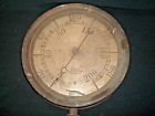 8-1-2 Bourdon American Steam Gauge Valve Mfg Co Vintage Large Pressure