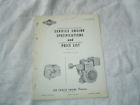 80200 Briggs Stratton Engine Service Specifications And Price List Manual