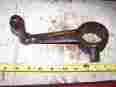A255 Sandwich Original 1 2hp Cast Iron Starting Crank Hit Miss Engine Steam Nice