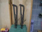 Adjladder Unknown Vintage Pair Of Ajustable Heavy Duty Steel Ladder