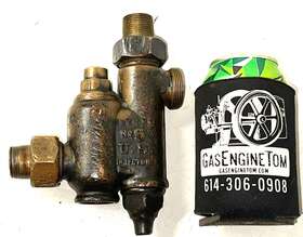 414898 American Lubricator Co. 3/4 Inch U.s. No 5 Injector Old Steam Engine Boiler Brass Inspirator