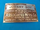 Associated Manufacturers Company Johnny Boy Hit Miss Engine Hp Horse