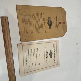 6b-fb Briggs & Stratton 6b-r6 Vintage &stratton Model 6b 6bf 1950 Operating Instructions 6b-fb Briggs & Stratton 6b-r6 Vintage &stratton Model 6b 6bf 1950 Operating Instructions