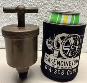 Buffalo Steam Roller Co. S-990413 T-handle Brass Grease Cup 3/8 Inch Hit Miss