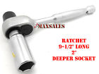 Calhawk New Scaffold Ratchet Wrench 6 Point 7 8 Deep Well Socket 0091044806468