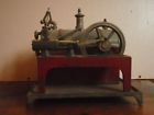 Cast Electric Base . 1920s Toy Steam Weeden Iron Engine Horizontal