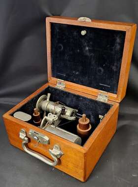 1885 Crosby Steam And Gauge 3527 Antique Engine Indicator-torsionmeter #3527 C. -original Case Key