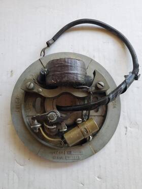 1643b Cushman Wico Fw Magneto Coil And Points For A Motor - Complete Untested
