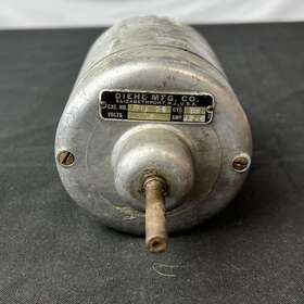 Ru29 Diehl Vintage Mfg Co. Motor 12 Volt Elizabethport Nj Ru29 Diehl Vintage Mfg Co. Motor 12 Volt Elizabethport Nj