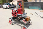 Domestic Chain Driven Water Pump Hit Miss Engine On Metal