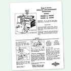 141297 Engine 141200 Operators Point Manual Stratton Briggs Operating 5hp