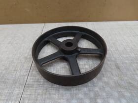 Engine D303 Vtg Antique Cast Iron Flat Belt Pulley Line Shaft Hit Miss 14x3x1-1/2