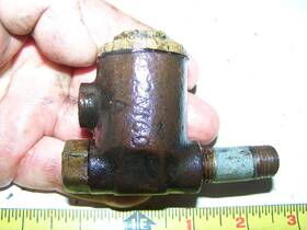 2n160 Fuller Johnson N Hit Miss Gas Engine Fuel Check Valve Steam Magneto Oiler