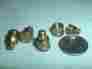 G31836 Debolt Machine Inc 4 Mini Model Hit Miss Gas Engine Or Steam Brass Grease Cups 8-36 Thd