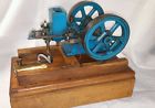 E312c Hired Blue Hit Model Engine Breisch Man Gas Vintage