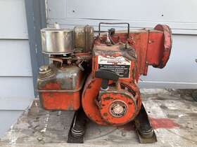 44b-1 Homelite Vintage Model Squirrel Cage Blower Fan With Briggs And Stratton