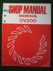 Gv200 Honda Service 1979 Factory 200 Shop Engine Manual Repair Gv