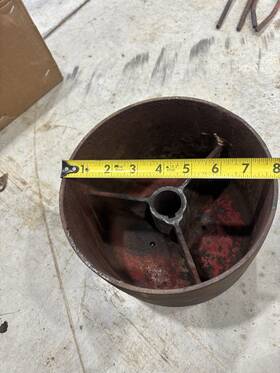 Ihc 3594d 1 1/2- 2 1/2 And 3-5 Hp La/lb Engine 8 Inch Pulley