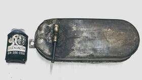 Ihc 727h Stamped Gas Fuel Tank 3hp M Original Brass Fitting