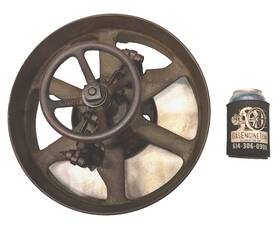 Ihc 940t 14 Inch D Cast Iron Clutch Pulley For 3hp M Or 2 1/2hp International Mogul