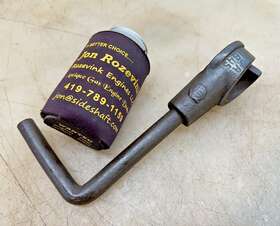 Ga1645 Ihc Starting Hand Crank For A 3hp Famous Vertical Hit Miss Engine Part #