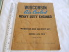 Mm270 Instruction Engines List Wisconsin Acn Manual Bkn Air Book Cooled Parts