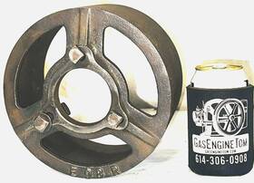 E98r John Deere 8 Inch Cast Iron Pulley For 1 1/2 Hp- 3 Hp E Hit Miss Gas Engine