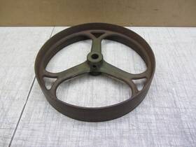 S440-h John Deere Vtg Antique Cast Iron Flat Belt Pulley Line Shaft Gas Hit Miss Engine 13.5x2.5