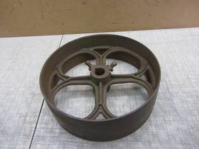 John Deere S543-h Vtg Cast Iron Flat Belt Pulley Line Shaft Gas Hit Miss Drive 13