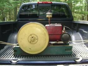 John Lauson Manufacturing Company W67080 Antique Co Hit And Miss Engine