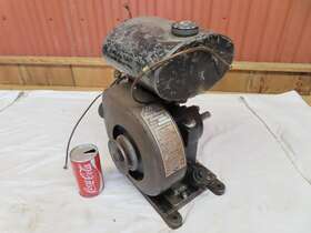 X-504 Johnson Antique Vintage Iron Horse Small Gas Engine 50 Lbs Compression X-504 Johnson Antique Vintage Iron Horse Small Gas Engine 50 Lbs Compression