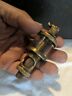 Lonergan Brass Oiler Size Hit Miss Engine Steam Luber Nickle