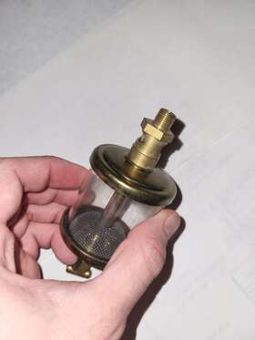 Rdf106-03 Lube Devices Nos Inc Drop Feed Reservoir Oiler Lubricator 3/8 Inch Npt