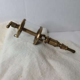 1300 Lukenheimer Sentinel No. 4 Lunkenheimer Fig Brass Oiler Hit And Miss Vintage