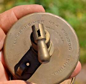 1300 Lunkenheimer No. 4 Figure Fig Hit And Miss Engine Oiler Brass Body Parts Repair