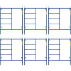 M-mf7260psk6 Metaltech Saferstack Mason Frame Kit 0778300001200