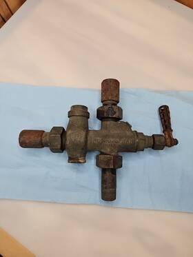 Metropolitan 108987 Steam Engine Injector / Boiler 08987 Used Rare