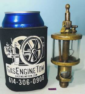 Michigan Lubricator Co. X48a1 Brass Cylinder Oiler Hit Miss Antique Steampunk