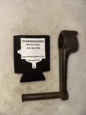 2s711 Novo Hit Miss Stationary Engine Hand Start Crank 2s71